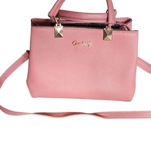 Cute pink crossbody handbag
